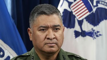ARCHIVO - El jefe de la Patrulla Fronteriza, Raul Ortiz, asiste a una conferencia de prensa en Washington, el 5 de enero de 2023. (AP Foto/Susan Walsh, Archivo)