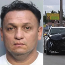Cubano de Miami que manejaba sin licencia arrestado tras estrellar su Mercedes-Benz y dejar varios heridos