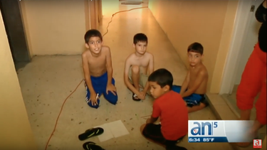 ancianos y ninos sin electricidad en apartamentos del west de hialeah