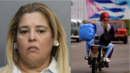 cubana de miami acusada de transferirse a su cuenta de banco mas de 100 mil dolares mientras su ex pareja estaba de visita en cuba