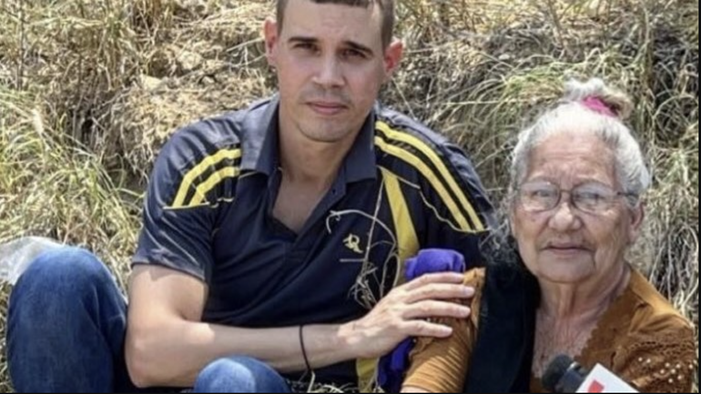 En Cuba no tenemos libertad para expresar lo que sentimos: una anciana de 82 años cruza el Río Bravo a EEUU