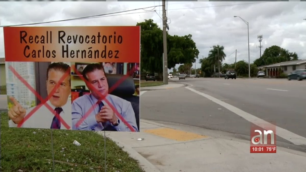Proceso revocatorio contra alcalde de Hialeah no reúne las firmas