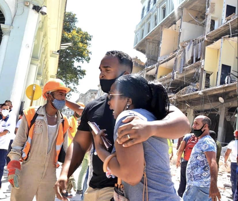 Suman 26 muertos  por la explosión en el Hotel Saratoga de La Habana. Entre ellos 4 niños
