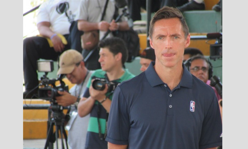 Steve Nash en La Mariposa.