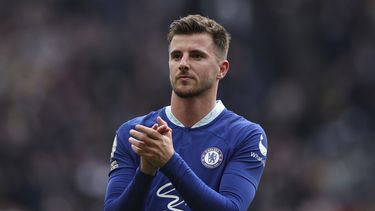ARCHIVO - Mason Mount de Chelsea tras la derrota ante Tottenham en la Liga Premier inglesa, el domingo 26 de febrero de 2023. (AP Foto/Ian Walton)