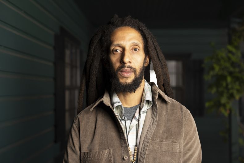 Julian Marley posa para un retrato el domingo 22 de septiembre de 2024 en Nueva York. (Foto Matt Licari/Invision/AP)