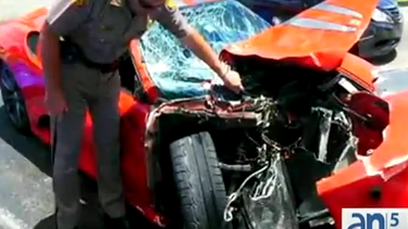 Continúa sin ser arrestado el chofer de Ferrari que causó la muerte a una persona