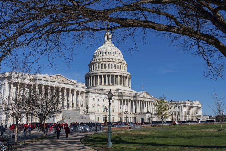ARCHIVO - El Capitolio en Washington, 25 de marzo de 2025. (AP Foto/J. Scott Applewhite, archivo)