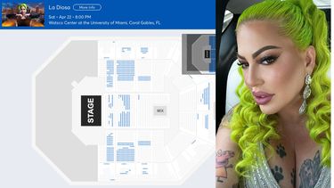 la diosa asegura que estan haciendo campana para que no venda tickets