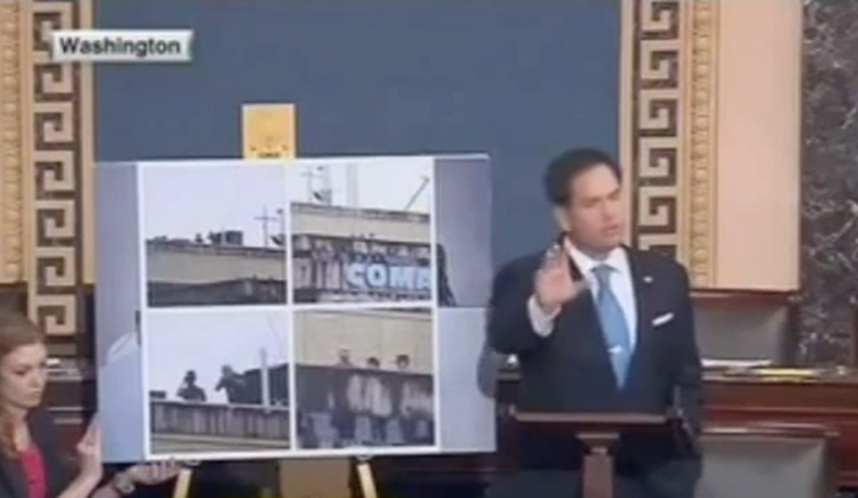El senador republicano presentó un informe ante el Congreso de EEUU en el que exige sanciones contra funcionarios venezolanos "que compran mansiones en Miami". Cuestionó a la OEA y calificó de "criminal" a Diosdado Cabello