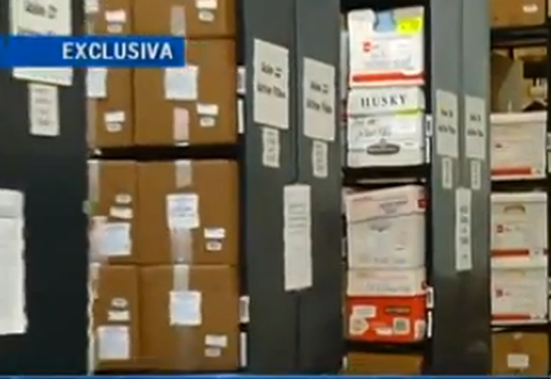 Se conoce solamente como "el almacén". Es único en Estados Unidos y su contenido es vigilado muy de cerca por las autoridades federales.