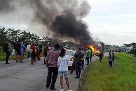aparatoso accidente de transito en camagüey deja dos fallecidos y siete lesionados