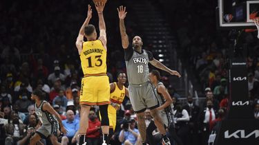 Hawks siguen enrachados pese a 55 puntos de Durant