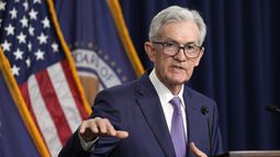 ARCHIVO - El presidente de la Reserva Federal, Jerome Powell, habla durante una conferencia de prensa en Washington, el 12 de junio de 2024. (AP Foto/Susan Walsh, Archivo)