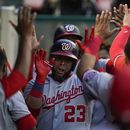 Con 3 jonrones, Nacionales vencen a Angelinos