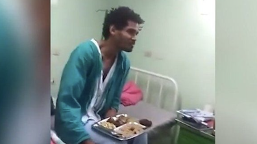 otero alcantara ha perdido mucho peso en huelga de hambre