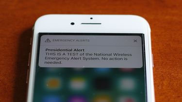 Millones de teléfonos de EEUU reciben mensaje de alerta