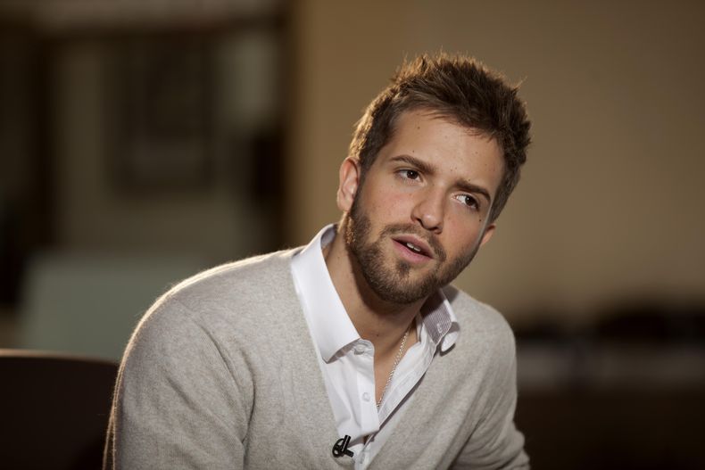 El cantante espa&ntilde;ol Pablo Albor&aacute;n durante la presentaci&oacute;n de su disco &ldquo;Tanto&rdquo; en la Ciudad de M&eacute;xico el 5 de febrero de 2013. Albor&aacute;n ha sido nominado a los Latin Grammy por tercer a&ntilde;o consecutivo desd