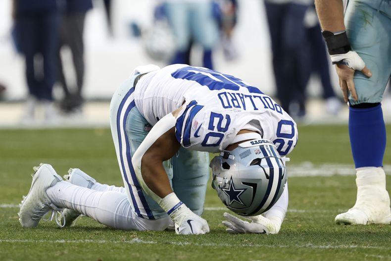 DEP-NFL COWBOYS-POLLARD LESIÓN