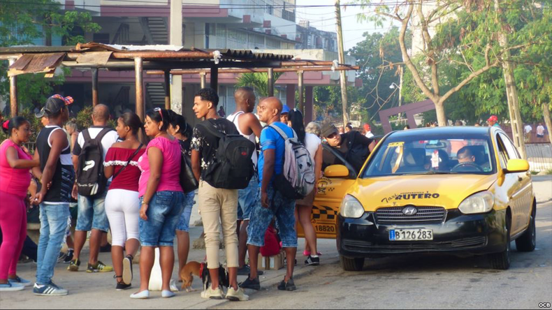 taxis ruteros en Cuba III