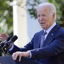 El presidente Joe Biden habla desde el rosedal de la Casa Blanca, Washington, miércoles 11 de octubre de 2023. (AP Foto/Susan Walsh)