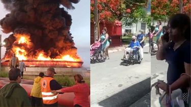 vecinos del barrio versalles abandonan la ciudad para escapar de las explosiones en matanzas