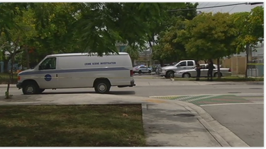 policia de miami dispara contra un desamparado en el n.w. de miami