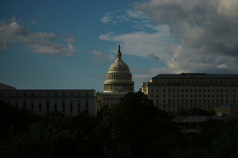 El Capitolio de Estados Unidos, el martes 23 de junio de 2026, en Washington. (AP Foto/Julia Demaree Nikhinson)