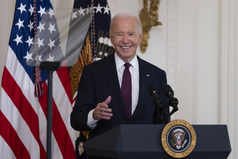 El presidente Joe Biden en la Casa Blanca en Washington el 13 de noviembre del 2024. (AP foto/Ben Curtis)
