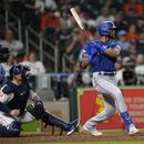 Taveras empuja 5; Rangers vencen a Astros en 10 innings