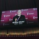 Rinden tributo a Wahl en su asiento de prensa en el Mundial