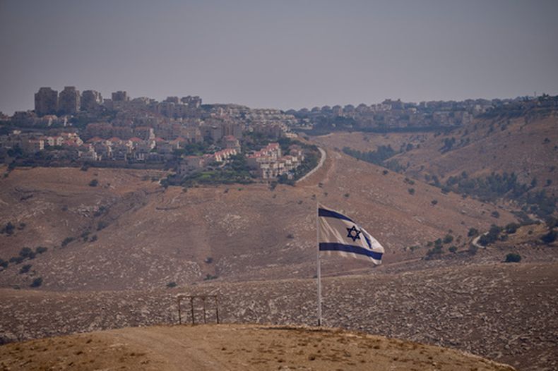 Vista de una zona cerca del asentamiento israelí de Maale Adumim en Cisjordania, el 8 de septiembre de 2026. (Foto AP/Ohad Zwigenberg)