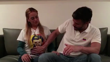leopoldo lopez le envia un mensaje a venezuela y confirma embarazo de lilian tintori