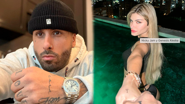 nicky jam anuncia el fin de su relacion con la modelo venezolana genesis aleska
