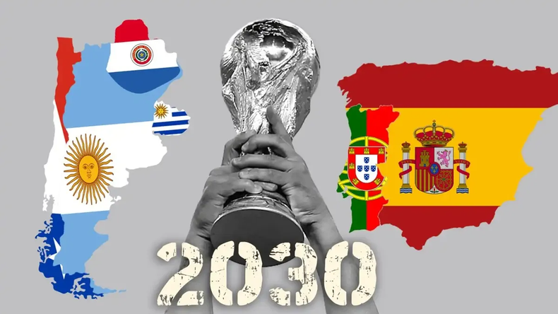 logotipo de la copa mundial de la fifa 2030