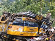 india: 16 muertos en un accidente de autobus