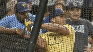 Rays: Wander Franco toma práctica de bateo