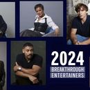Esta combinación de fotografías muestra a los artistas revelación del año 2024 de AP. Fred Hechinger, desde arriba a la izquierda, Maleah Joi Moon, Nicholas Alexander Chavez, Adria Arjona, Myhala, Aaron Pierre y Glorilla. (Foto AP)