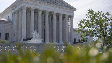 El edificio de la Corte Suprema de Estados Unidos, el viernes 28 de junio de 2024, en Washington. (AP Foto/Mark Schiefelbein)