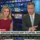 El momento en que CNN cortó su transmisión en vivo por el envío de una bomba a sus estudios