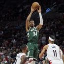 Bucks superan a Blazers 127-108 para su 8vo triunfo al hilo
