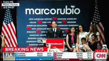 marco rubio se retiro de la carrera republicana a la casa blanca