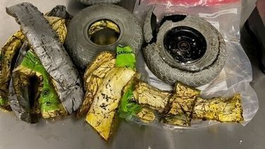 EEUU: 450.000 dólares en cocaína hallados en silla de ruedas