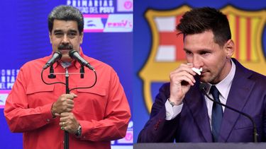 el dictador nicolas maduro arremetio contra el barcelona tras la salida de messi: que feo lo que le hicieron, llore con el