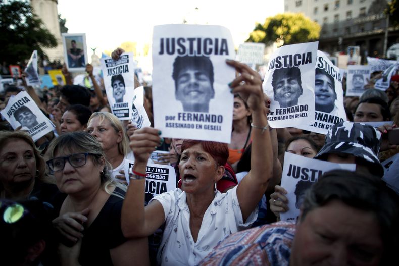AMS-GEN ARGENTINA-VIOLENCIA JUICIO