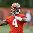 Watson entrena con los Browns ante riesgo de suspensión