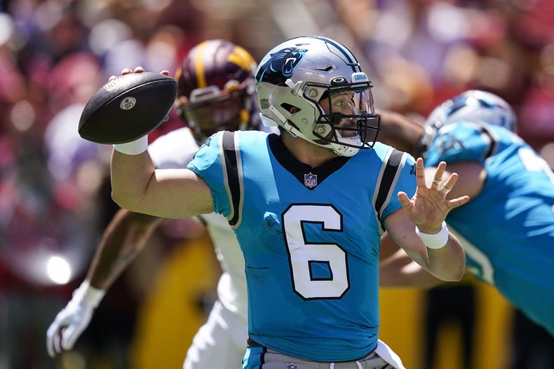 DEP-NFL PANTHERS-MAYFIELD