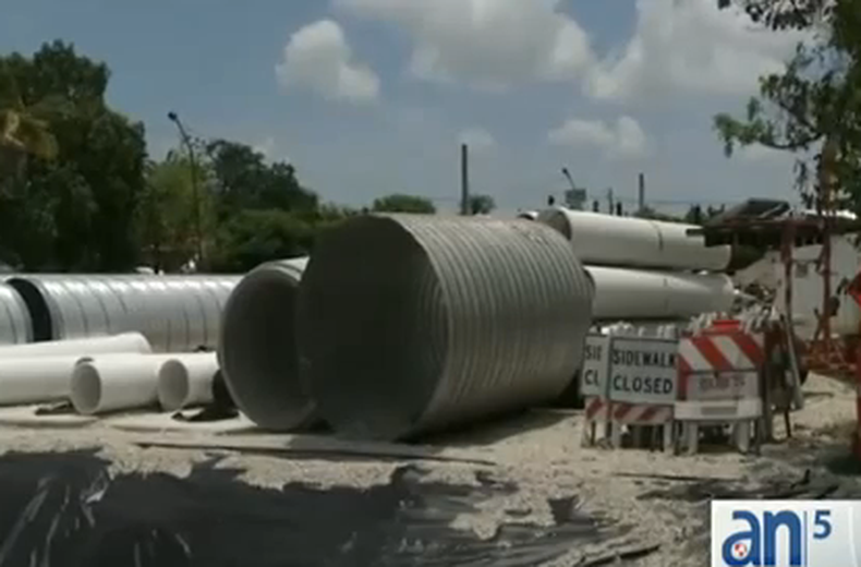 Vecinos de un área residencial y comercial del oeste de Hialeah se verán afectados por la reubicación de una importante tubería de agua.