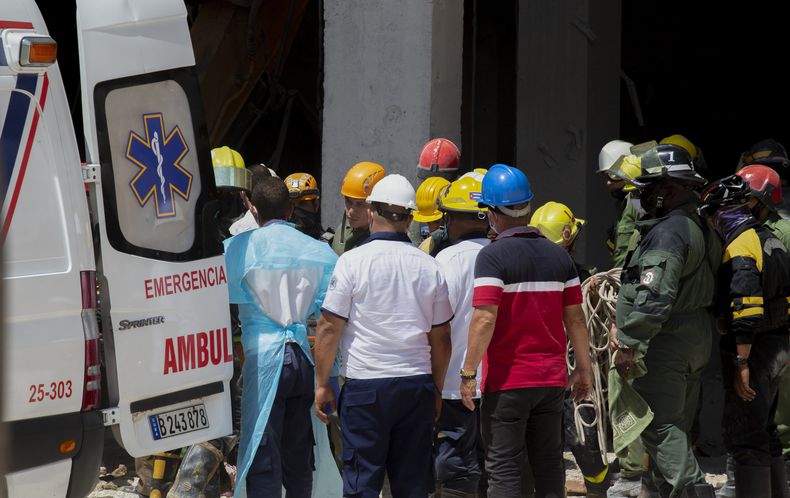 CAR-GEN CUBA-EXPLOSIÓN HOTEL