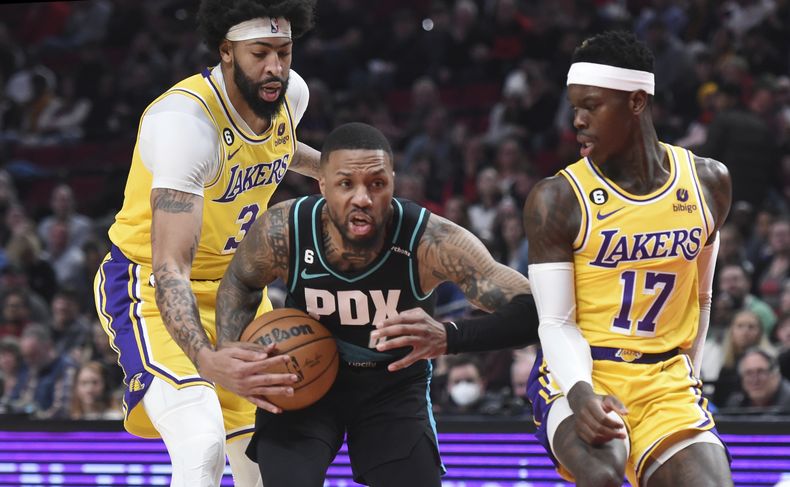 DEP-BAS LAKERS-TRAIL BLAZERS